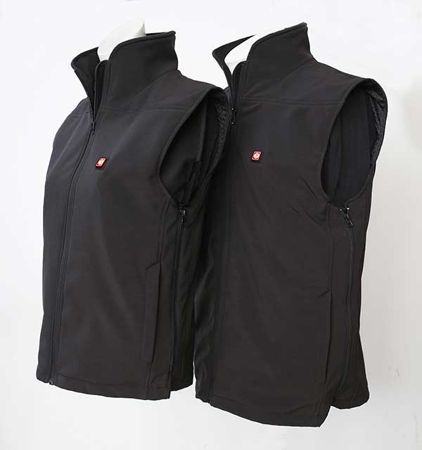 Heated body warmer - vest WarmMe size S/M incl. battery